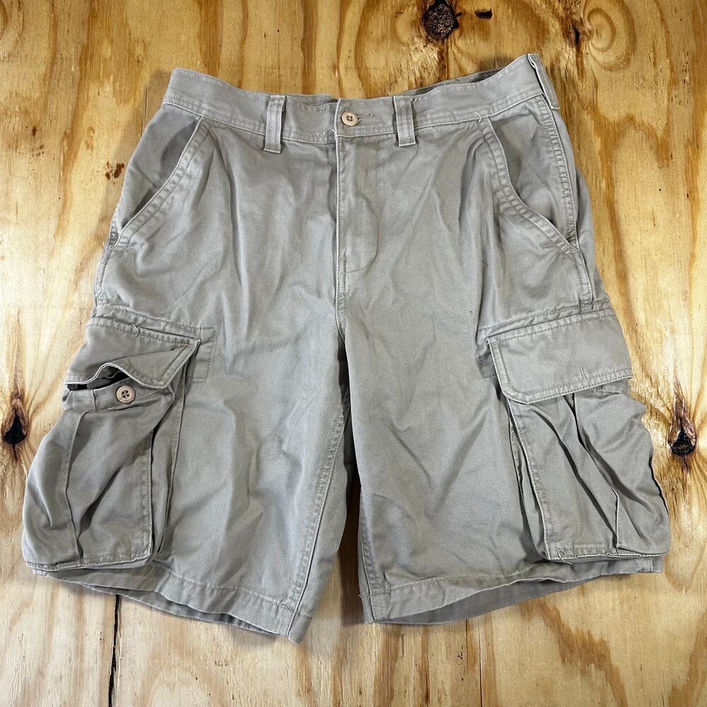 Sonoma Life Style Khaki Cargo Shorts - Size 32